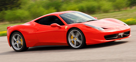 Ferrari Dream Car Rental List